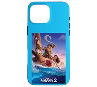 Disney Vaiana 2 Set Sail Official Movie Teaser Poster & Logo Carcasa para iPhone 16 Pro Max