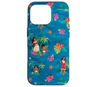 Disney Vaiana 2 Vaiana Simea Ocean Sisters Tropical Pattern Carcasa para iPhone 16 Pro