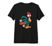 Disney Vaiana Hei Hei Chicken Hei Girl Hei Camiseta premium