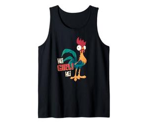 Disney Vaiana Hei Hei Chicken Hei Girl Hei Camiseta sin Mangas
