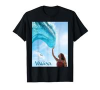 Disney Vaiana Live-Action Movie 2026 Ocean Wave Logo Poster Camiseta