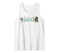 Disney Vaiana & Maui Mama Family Trip Vacation Matching Camiseta sin Mangas