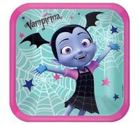 Disney Vampirina platos cuadrados, 9 pulgadas