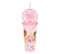 Disney Vaso giratorio con popote y tapa para niños - ¡Bebe, gira, sonríe!