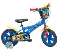 Disney Vélo 12'' Mickey Équipé de 1 Frein Bicicleta Freno, Juventud Unisex, Azul