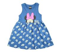 Disney Vestido Bebé Minnie en Percha, Conjunto Elegante y Cómodo, Momentos Especiales, Azul, 4 años