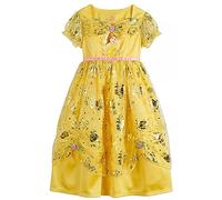 Disney Vestido de fantasía para niña, Deluxe Foil Belle, 4 Years