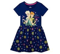 Disney Vestido para niñas El Reino de Hielo Frozen Azul 6-7 Años