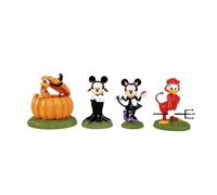 Disney Village by D56 Ready For Tricks & Treats - Statuette con personaggi di Disney