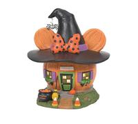 Figura decorativa enesco disney mickey & minnie minnie casa calabaza