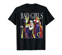 Disney Villains Bad Girls Group Shot Painted Camiseta