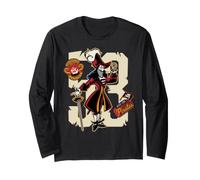 Disney Villains Captain Hook #53 Pirates Sports Team Jersey Manga Larga