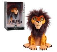 Disney Villains Collection: Scar, animal de peluche coleccionable de 13 pulgadas, El Rey León, juguetes para niños a partir de 3 años Just Play