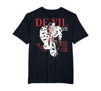 Disney Villains Cruella De Vil Magazine Cover Camiseta, Hombre tallas grandes, Negro, 3X Alto