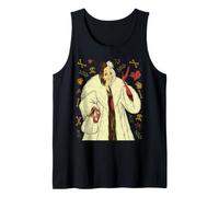 Disney Villains Cruella De Vil Vintage Art Style Collage Camiseta sin Mangas