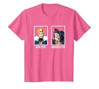Disney Villains Evil Queen #Filter #NoFilter Funny Meme Camiseta, Niños, Rosa jaspeado, 2 años