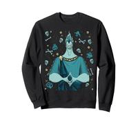 Disney Villains Hades Hercules Vintage Art Style Collage Sudadera