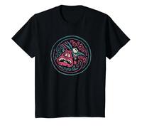 Disney Villains Hercules Pain and Panic Camiseta, Niños, Negro, 8 años