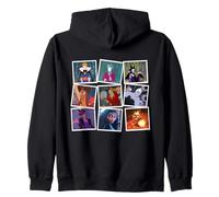 Disney Villains Iconic Moments Famous Movie Frames Sudadera con Capucha