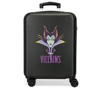 Trolley disney abs suitcase 55cm.4w. villains malefica negro Talla única