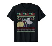 Disney Villains Maleficent Ursula Cruella Christmas Sweater Camiseta