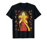 Disney Villains Mother Gothel Vintage Art Style Collage Camiseta