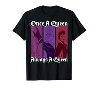 Disney Villains Once A Queen Always A Queen Camiseta