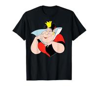 Disney Villains Queen of Hearts Smiling Alice in Wonderland Camiseta