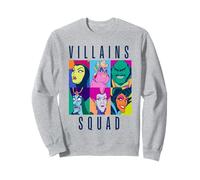 Disney Villains Squad Retro Color Grid Collage Sudadera