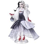 Disney Villains Style Series Cruella De Vil, Contemporary Style Fashion Doll, Collectible Toy for Girls 6 Years and Up