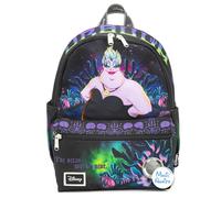 Disney Villains Ursula - Juego de mini mochila - Paquete con mini mochila Ursula de 13 pulgadas con bolsillo frontal y botella de agua | Mochila Disney Villains para niños, Mochila Ursula, Ursula Mini