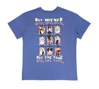 Disney Villains Wicked All The Time - Camiseta juvenil, azul, L