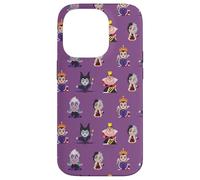 Disney Villanos Kawaii Púrpura Carcasa para iPhone 14 Pro