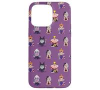 Disney Villanos Kawaii Púrpura Carcasa para iPhone 15 Pro Max