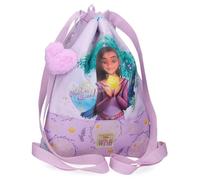 Disney Watch Us Shine Equipaje- Bolsa de Mensajero, Niñas, Rosa