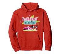 Disney "Welcome to Los Angeles" Disneyland Celebration Retro Sudadera con Capucha