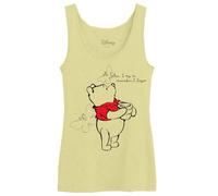 Disney "When I Try to Remember I Forget WODWINITK010 Camiseta sin Mangas Mujer, Amarillo, XS, Amarillo, XS