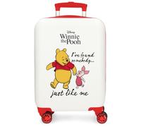 Disney Winnie & Piglet Equipaje- Equipaje para niños, Unisex niños, Blanco