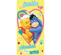 Disney Winnie Puuh Toalla De Playa 70x140 Cm 100% Algodón