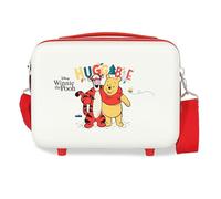 Disney Winnie The Pooh 2 Nececer Adaptable Blanco 29x21x15 cms Rígido ABS 9,14L 0,8 kgs