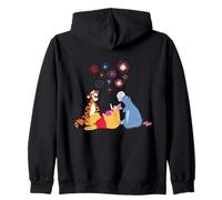 Disney Winnie The Pooh 4th of July Fireworks USA 250th Sudadera con Capucha
