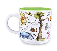 Disney Winnie the Pooh Allover Icons - Taza de cerámica con capacidad para 13 onzas