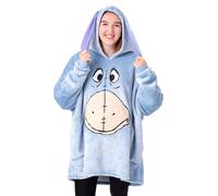 Disney Winnie The Pooh Azul Eeyore Sudadera con capucha de manta Mujeres