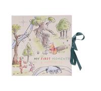 Disney Winnie the Pooh Baby Memory Book - My First Moments & Memories | Libro de registro de primer año para niños y niñas | Regalo para recién nacidos con cierre de cinta | Álbum de recuerdos oficial