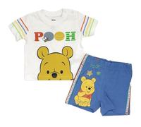 Disney Winnie the Pooh bebé-niños Camiseta y Short (Azul,6 meses)