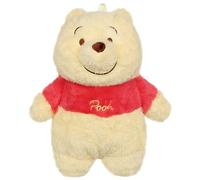 DISNEY Winnie the Pooh Bolsa de agua caliente de goma con funda SUAVE, calentador GRANDE con funda PARA AGUA, mascota 750 ml (Winnie the Pooh)