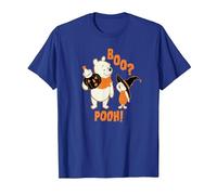 Disney Winnie the Pooh Boo Pooh Halloween Camiseta, Hombre, Azul Real, S