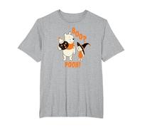 Disney Winnie the Pooh Boo Pooh Halloween Camiseta, Hombre tallas grandes, Gris Jaspeado, 4X Alto