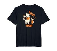 Disney Winnie the Pooh Boo Pooh Halloween Camiseta, Hombre tallas grandes, Negro, 3X Alto