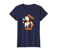 Disney Winnie the Pooh Boo Pooh Halloween Camiseta, Mujer, Azul Marino, XXL